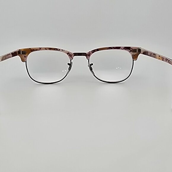 Ray-Ban RB5154 5650 Clubmaster Polished Tortoise on Text Eyeglasses Frame 51mm - Picture 4 of 14